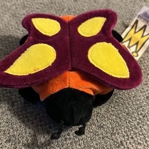 RARE FIND❗️ Vintage Manhattan toy company butterfly plush Dated 1997!